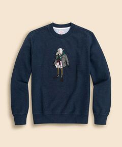 Brooks Brothers / ブルックス ブラザーズ スウェット | コットン　マスコットヘンリー/ツイードジャケット　スウェットシャツ