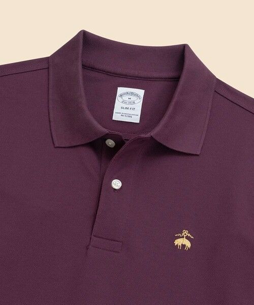 Brooks Brothers / ブルックス ブラザーズ ポロシャツ | GF スーピマコットン ストレッチピケ ロングスリーブポロシャツ | 詳細6