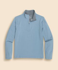 Brooks Brothers / ブルックス ブラザーズ スウェット | ◆オンラインストア限定◆ Performance Series　ポリエステルブレンド　ストレッチジャージー　ハーフジップ　モックネックプルオーバー