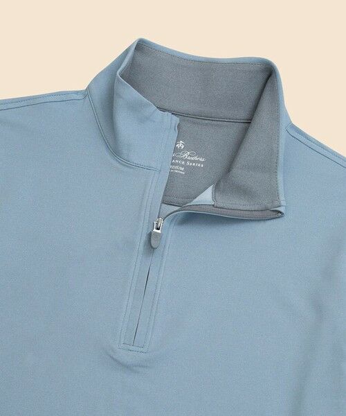 Brooks Brothers / ブルックス ブラザーズ スウェット | ◆オンラインストア限定◆ Performance Series ポリエステルブレンド ストレッチジャージー ハーフジップ モックネックプルオーバー | 詳細2