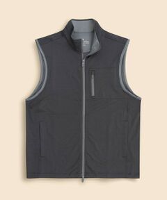 Brooks Brothers / ブルックス ブラザーズ ベスト | ◆オンラインストア限定◆ Performance Series　ポリエステルブレンド　ストレッチジャージー　フルジップ　モックネックベスト