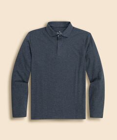 Brooks Brothers / ブルックス ブラザーズ ポロシャツ | ◆オンラインストア限定◆ Performance Series　コットンブレンド　ジップアップ　ロングスリーブ　ポロシャツ