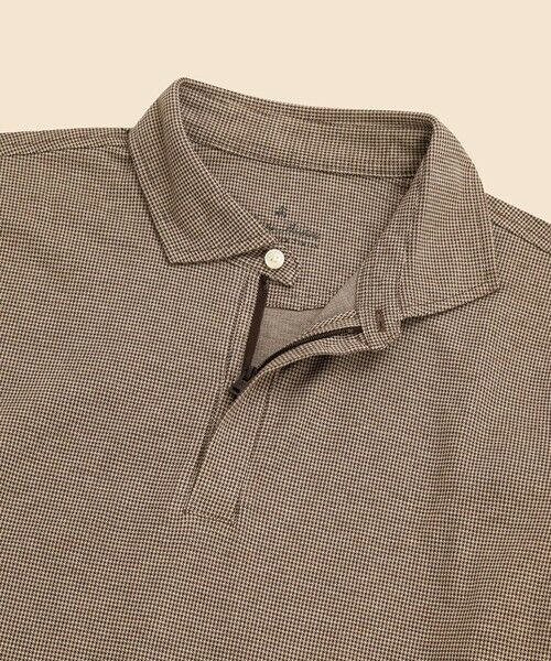 Brooks Brothers / ブルックス ブラザーズ ポロシャツ | ◆オンラインストア限定◆ Performance Series コットンブレンド ジップアップ ロングスリーブ ポロシャツ | 詳細2