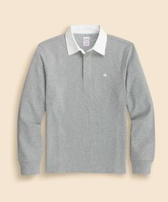 Brooks Brothers / ブルックス ブラザーズ ポロシャツ | コットンジャージー　GFロゴ　ソリッド　ラグビーシャツ