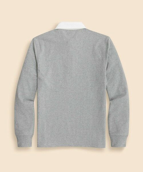 Brooks Brothers / ブルックス ブラザーズ ポロシャツ | コットンジャージー GFロゴ ソリッド ラグビーシャツ | 詳細1