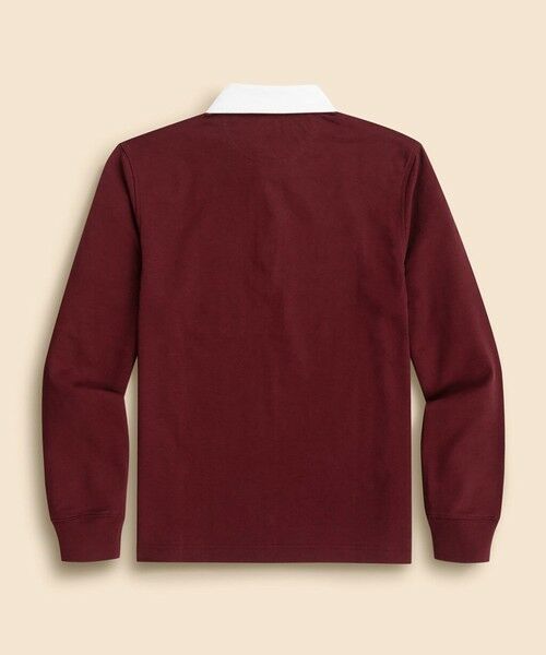 Brooks Brothers / ブルックス ブラザーズ ポロシャツ | コットンジャージー GFロゴ ソリッド ラグビーシャツ | 詳細9