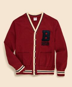 Brooks Brothers / ブルックス ブラザーズ スウェット | コットン　スウェット　Vネック　レタードカーディガン