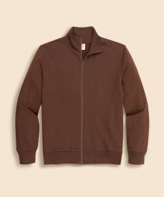Brooks Brothers / ブルックス ブラザーズ スウェット | コットン　モックネック　フルジップ