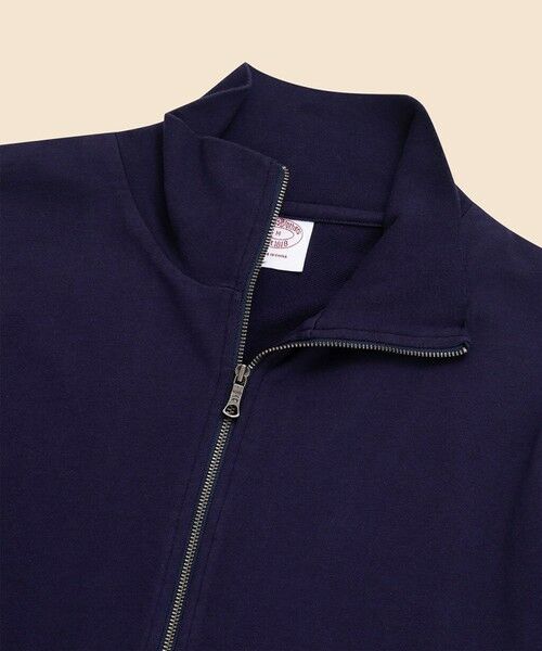 Brooks Brothers / ブルックス ブラザーズ スウェット | コットン　モックネック　フルジップ | 詳細10
