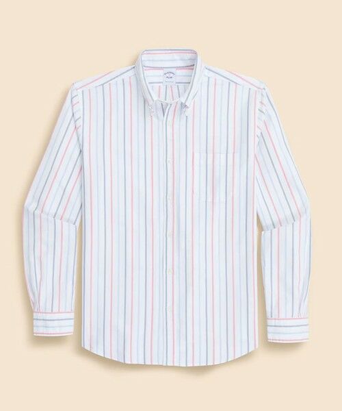 Brooks Brothers / ブルックス ブラザーズ シャツ・ブラウス | オックスフォード　シーズナルパターン　フライデーシャツ（ホワイト）