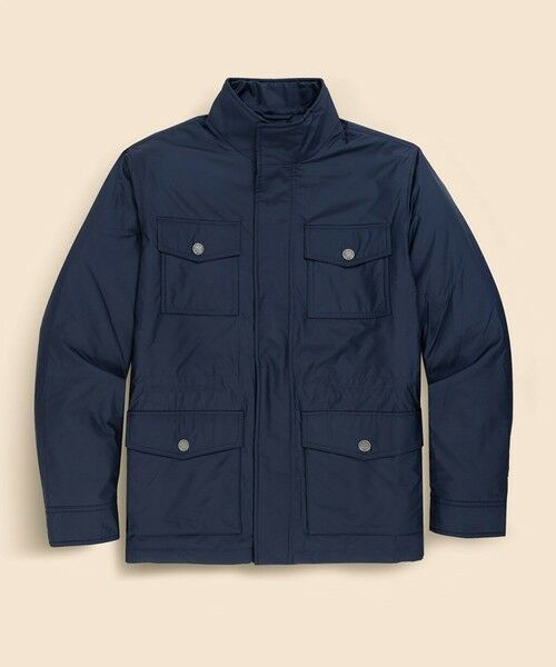 Brooks Brothers / ブルックス ブラザーズ ミリタリージャケット・コート | ポリエステル ライトウェイトフィル フィールドジャケット(ネイビー)