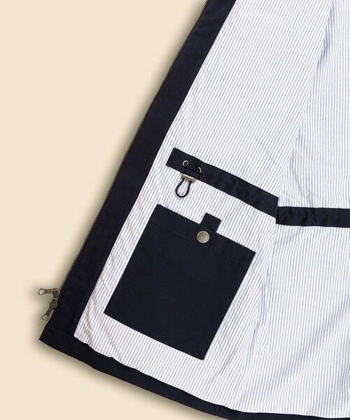 Brooks Brothers / ブルックス ブラザーズ その他アウター | コットン／ポリエステル　カラーブロック　フーデッド　ユーティリティジャケット | 詳細4