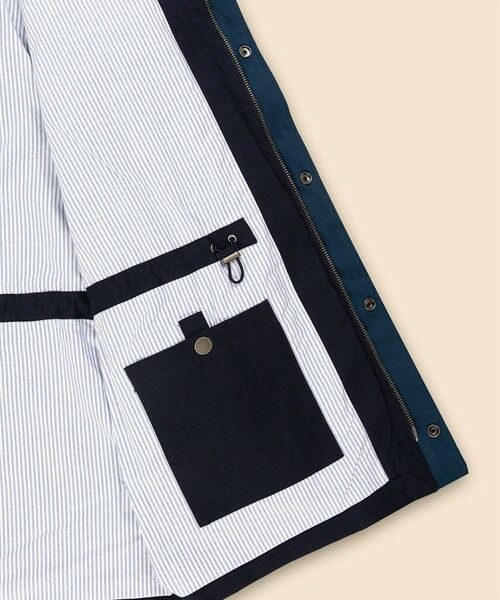 Brooks Brothers / ブルックス ブラザーズ その他アウター | コットン／ポリエステル　カラーブロック　フーデッド　ユーティリティジャケット | 詳細5