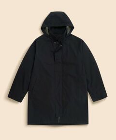 Brooks Brothers / ブルックス ブラザーズ その他アウター | ポリエステル　キルティングダウンジャケットライナー　３WAY　フーデッド　ロングコート