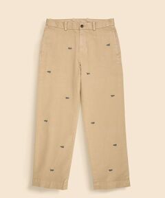 Brooks Brothers / ブルックス ブラザーズ チノ・ワークパンツ | コットン　ダックエンブロイダリー　ヘリテージチノパンツ