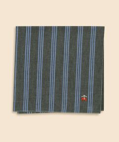 Brooks Brothers / ブルックス ブラザーズ ハンカチ | コットン　BB#10ストライププリント　ハンカチ