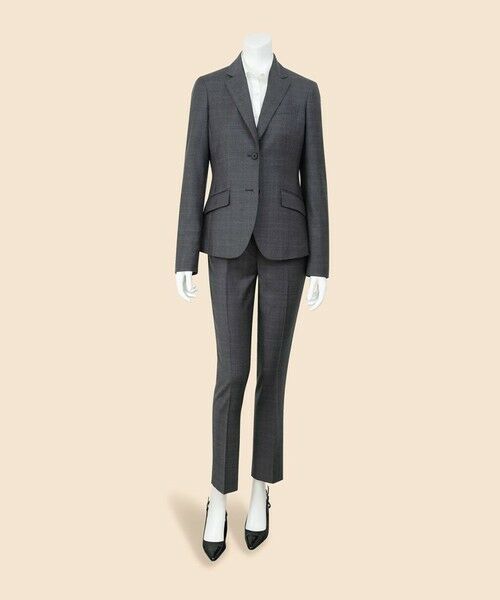 Brooks Brothers / ブルックス ブラザーズ スラックス・ドレスパンツ | ウール　グレンチェック　クロップド　ドレスパンツ | 詳細3
