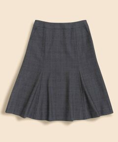 Brooks Brothers / ブルックス ブラザーズ ミニ・ひざ丈スカート | ウール　グレンチェック　フレアスカート