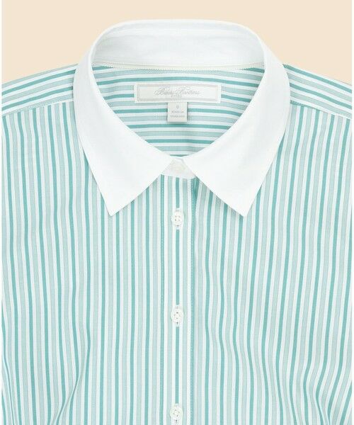 Brooks Brothers / ブルックス ブラザーズ シャツ・ブラウス | コットンストレッチ　ストライプ　クレリックシャツ　Fitted Fit | 詳細2