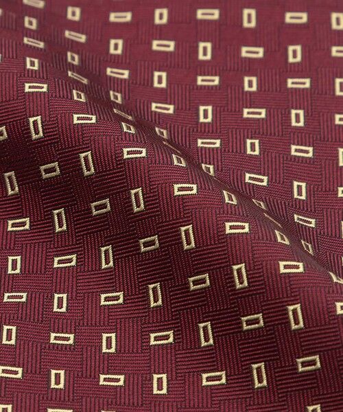 Brooks Brothers / ブルックス ブラザーズ ネクタイ | シルク　レクタングルモチーフ　ジャカードタイ | 詳細6