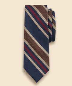 Brooks Brothers / ブルックス ブラザーズ ネクタイ | コットン／ウール　メランジ　マルチストライプタイ