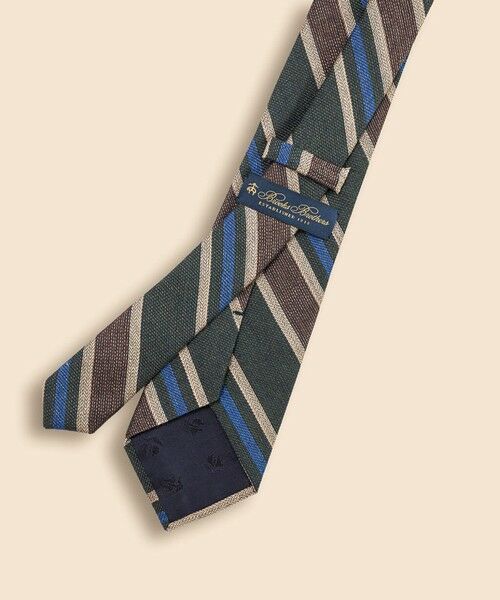 Brooks Brothers / ブルックス ブラザーズ ネクタイ | コットン／ウール　メランジ　マルチストライプタイ | 詳細3