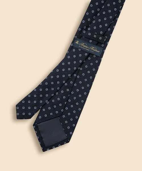 Brooks Brothers / ブルックス ブラザーズ ネクタイ | シルク　メランジ　フラワーモチーフ　ジャカードタイ | 詳細1
