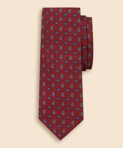 Brooks Brothers / ブルックス ブラザーズ ネクタイ | シルク　ツートンペイズリー　ジャカードタイ