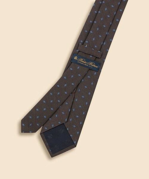 Brooks Brothers / ブルックス ブラザーズ ネクタイ | シルク　メランジ　ダイアモンドモチーフ　ジャカードタイ | 詳細3