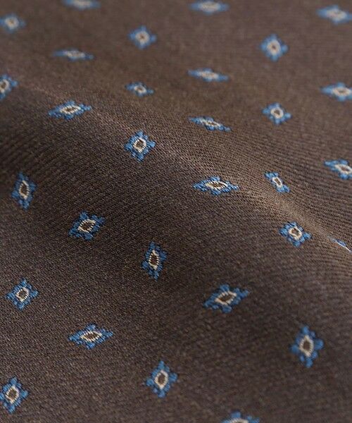 Brooks Brothers / ブルックス ブラザーズ ネクタイ | シルク　メランジ　ダイアモンドモチーフ　ジャカードタイ | 詳細4