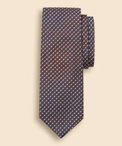 Brooks Brothers / ブルックス ブラザーズ ネクタイ | シルク　ツートンジオメトリック　ジャカードタイ