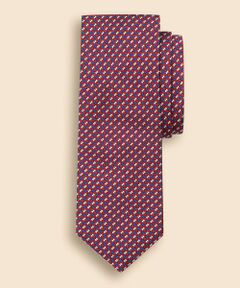 Brooks Brothers / ブルックス ブラザーズ ネクタイ | シルク　ツートンジオメトリック　ジャカードタイ