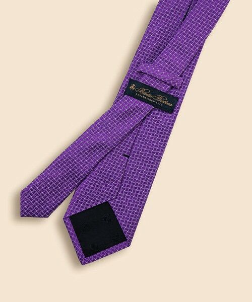 Brooks Brothers / ブルックス ブラザーズ ネクタイ | シルク　テクスチャーソリッド　ジャカードタイ | 詳細3