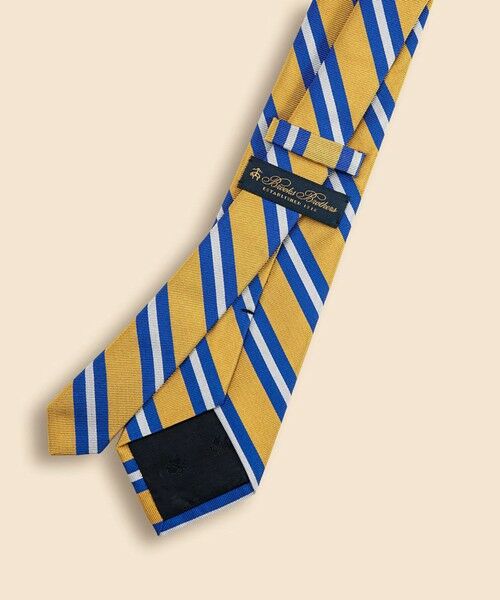 Brooks Brothers / ブルックス ブラザーズ ネクタイ | シルク／コットン　モガドール　フレームドストライプタイ | 詳細3