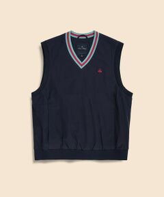 Brooks Brothers / ブルックス ブラザーズ ベスト | ◆オンラインストア限定◆ Performance Series　ストレッチナイロン　ライトウェイトフィル　GFロゴ　Vネックベスト
