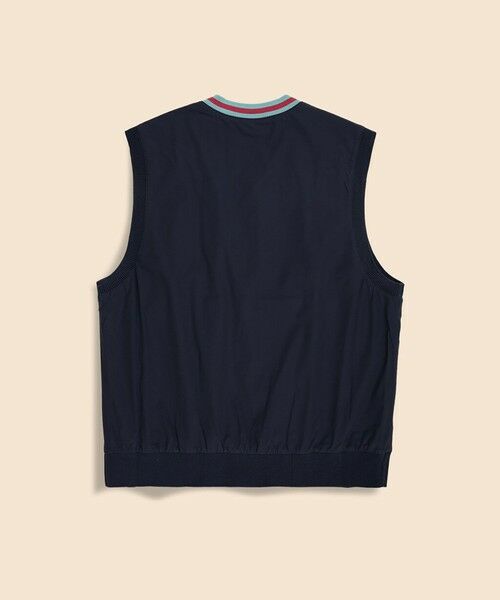 Brooks Brothers / ブルックス ブラザーズ ベスト | ◆オンラインストア限定◆ Performance Series　ストレッチナイロン　ライトウェイトフィル　GFロゴ　Vネックベスト | 詳細1