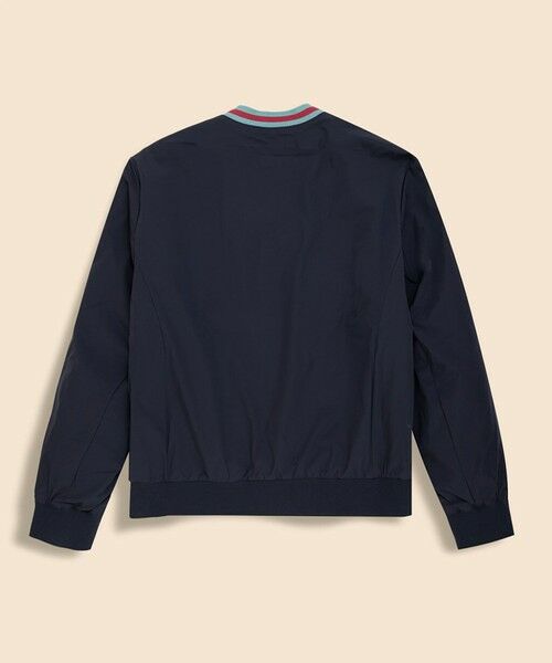 Brooks Brothers / ブルックス ブラザーズ ナイロンジャケット | ◆オンラインストア限定◆ Performance Series ストレッチナイロン ライトウェイトフィル GFロゴ Vネックプルオーバー | 詳細1
