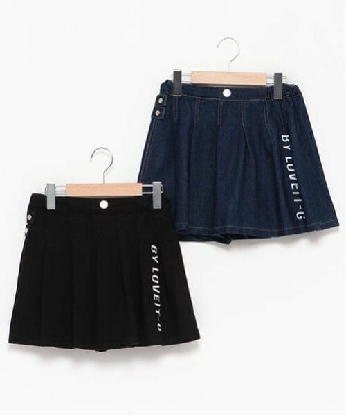 by LOVEiT / バイ ラビット ショート・ハーフ・半端丈パンツ | ラップ付き風デニムパンツ | 詳細11