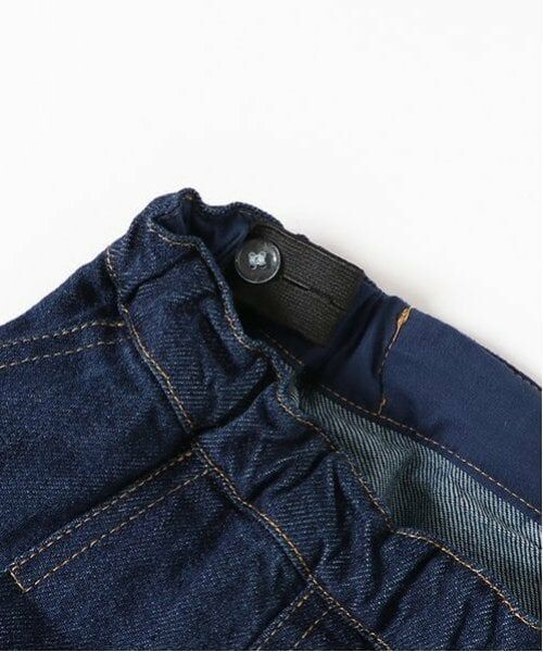 by LOVEiT / バイ ラビット ショート・ハーフ・半端丈パンツ | ラップ付き風デニムパンツ | 詳細5