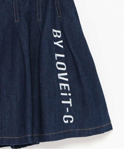 by LOVEiT / バイ ラビット ショート・ハーフ・半端丈パンツ | ラップ付き風デニムパンツ | 詳細7