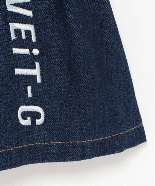 by LOVEiT / バイ ラビット ショート・ハーフ・半端丈パンツ | ラップ付き風デニムパンツ | 詳細9