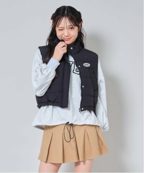 by LOVEiT / バイ ラビット ミニ・ひざ丈スカート | ベルトつきローライズミニスカ（モカ茶）