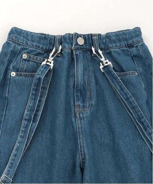 by LOVEiT / バイ ラビット その他パンツ | サスペンダーつきデニムパンツ | 詳細4