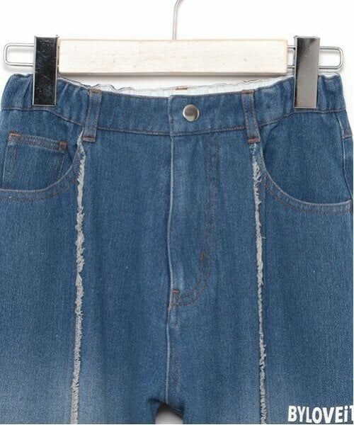 by LOVEiT / バイ ラビット その他パンツ | フロント切り替えデニム | 詳細2