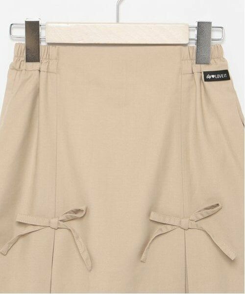 by LOVEiT / バイ ラビット ミニ・ひざ丈スカート | リボン付きスカート | 詳細2