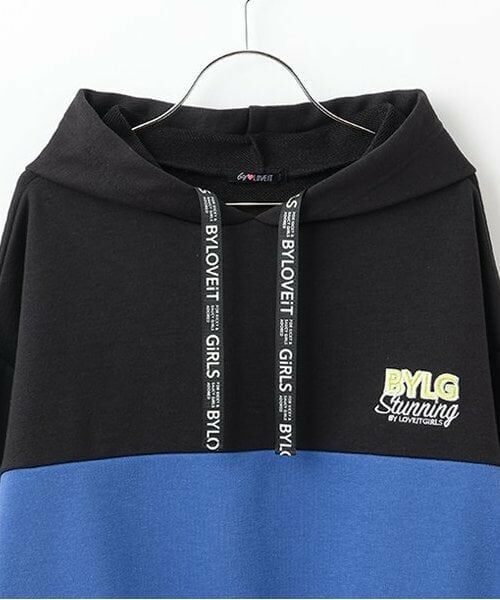 by LOVEiT / バイ ラビット パーカー | 切り替えパーカー | 詳細2