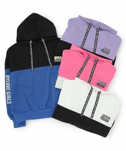 by LOVEiT / バイ ラビット パーカー | 切り替えパーカー | 詳細8