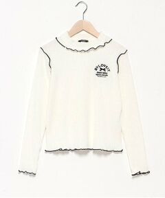 by LOVEiT / バイ ラビット Tシャツ | メロウフリルTシャツ