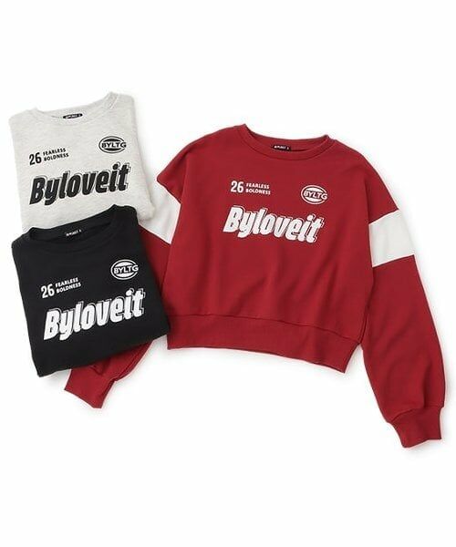 by LOVEiT / バイ ラビット スウェット | 袖切り替えプルオーバー | 詳細7