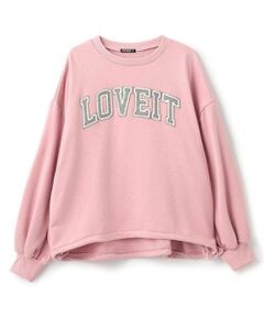 by LOVEiT / バイ ラビット スウェット | 裾ドローコードプルオーバー